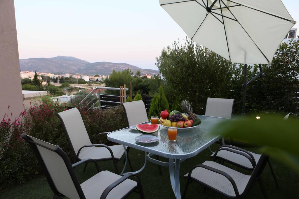 Villa Sunset Lagonisi Esterno foto
