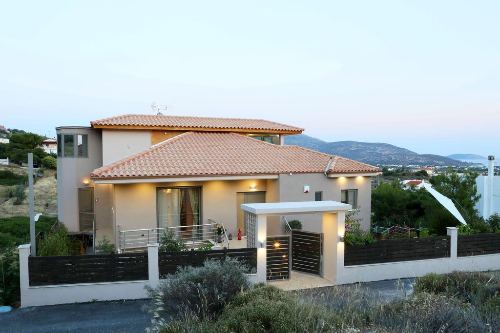 Villa Sunset Lagonisi Esterno foto
